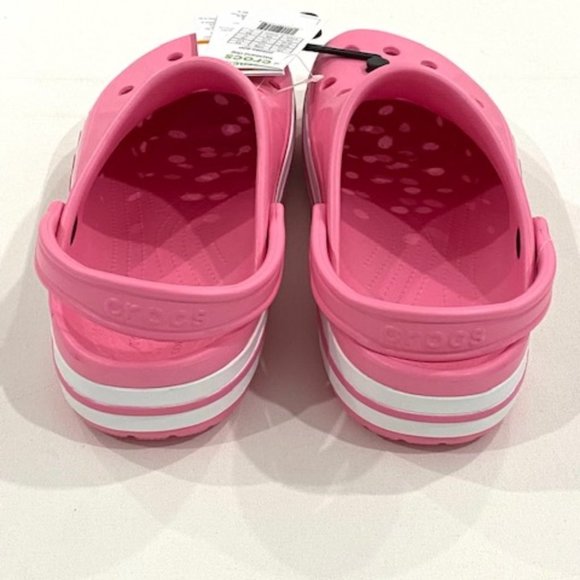 Crocs Men\'s Bayaband Crocband Clog Electric Pink